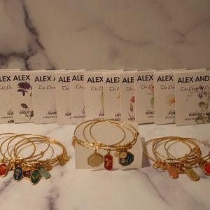 Alex and Ani Complete Set of 12 The Pursuit of Persephone Bracelets